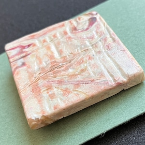 Large Square Textured Button. Organic Beige Tones. Modest Texture ...