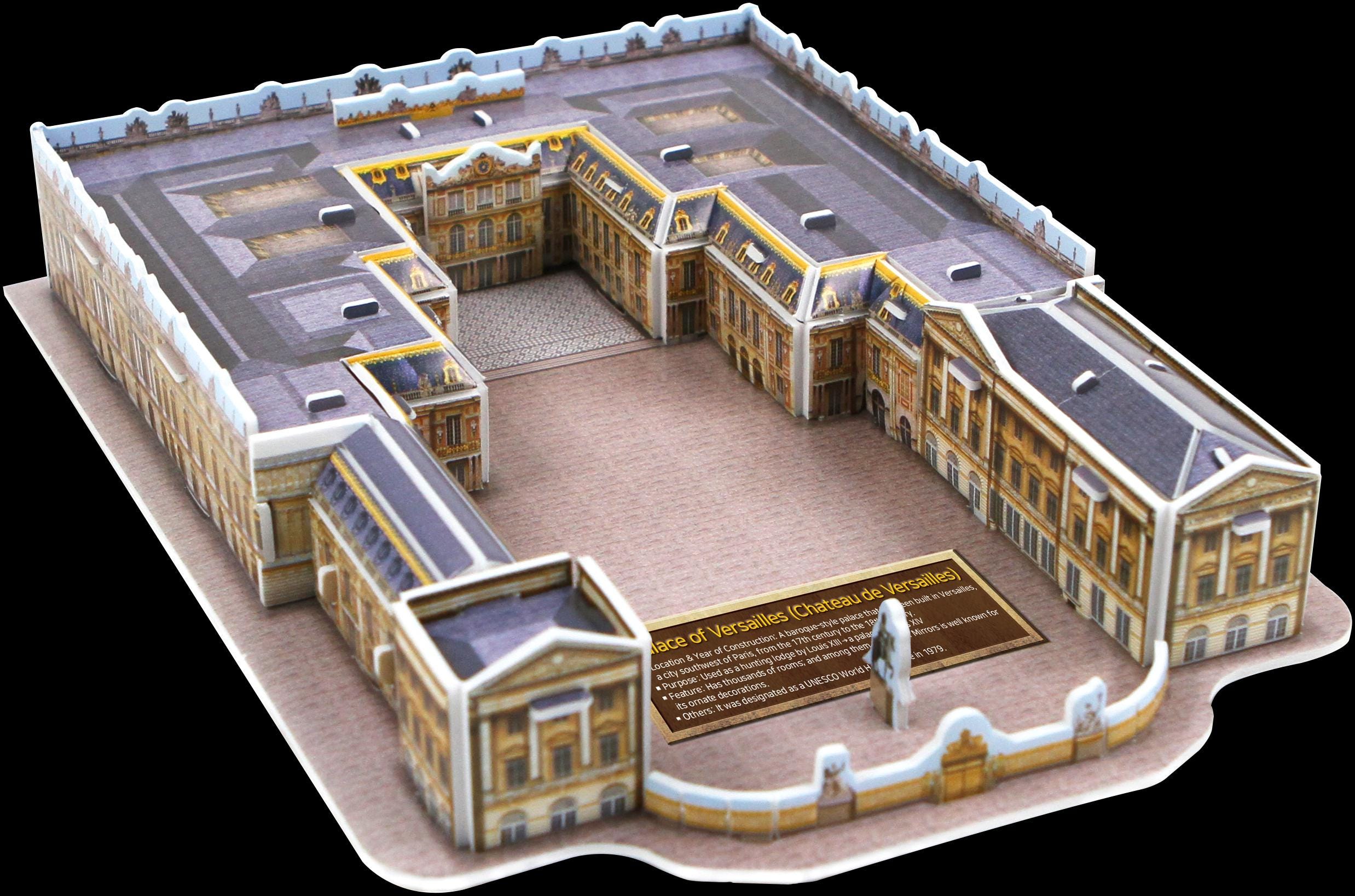 3D Puzzle - Palace of Versailles - World History Collection