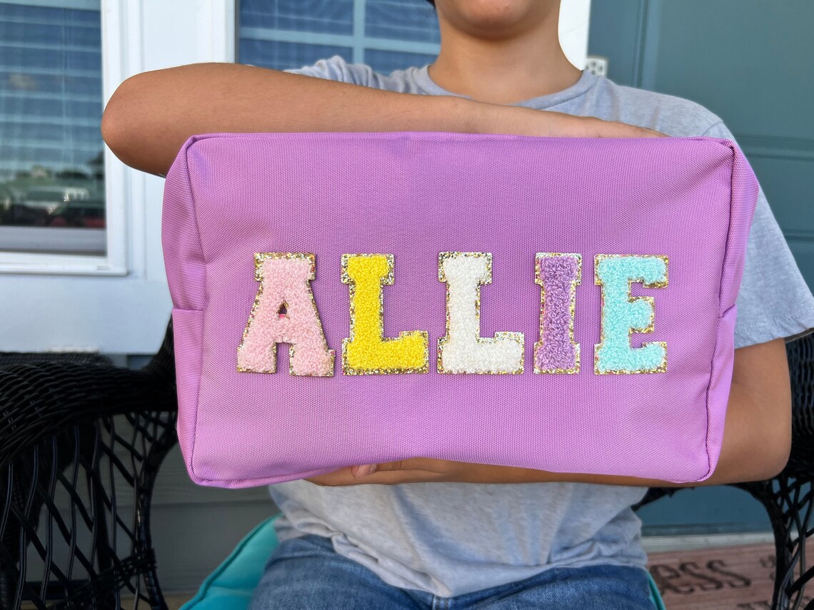 Extra Large Nylon Bag With Patches Personalized Bag Travel Etsy