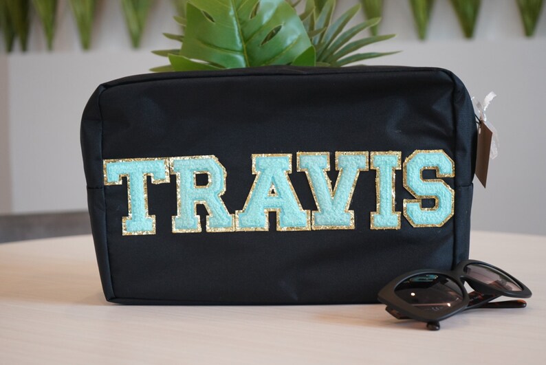 Extra Large Nylon Bag With Patches Personalized Bag Travel Etsy