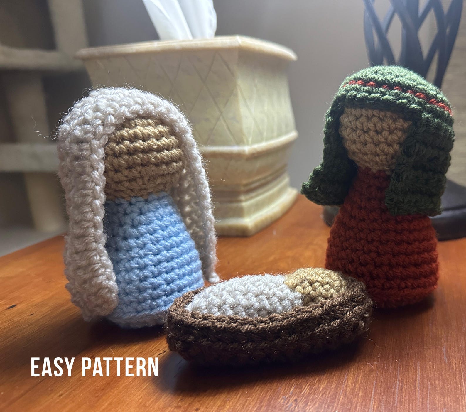 Nativity Crochet Pattern Amigurumi - Instant Download - Etsy
