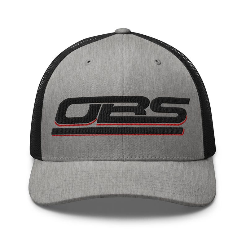 C/K Society OBS Chevrolet, GMC Heather Grey/Black Yupoong Trucker Hat