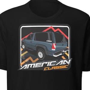 OBS Chevy 2-Door Tahoe K1500 4x4 American Classic Unisex T-shirt