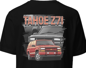 OBS 2000 Chevrolet Tahoe z71 4-Door K1500 Short-sleeve Unisex T-shirt