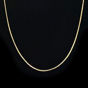 10k Solid Yellow Gold 1.1mm Rope Chain Necklace (22 inch) (3.4 grams)