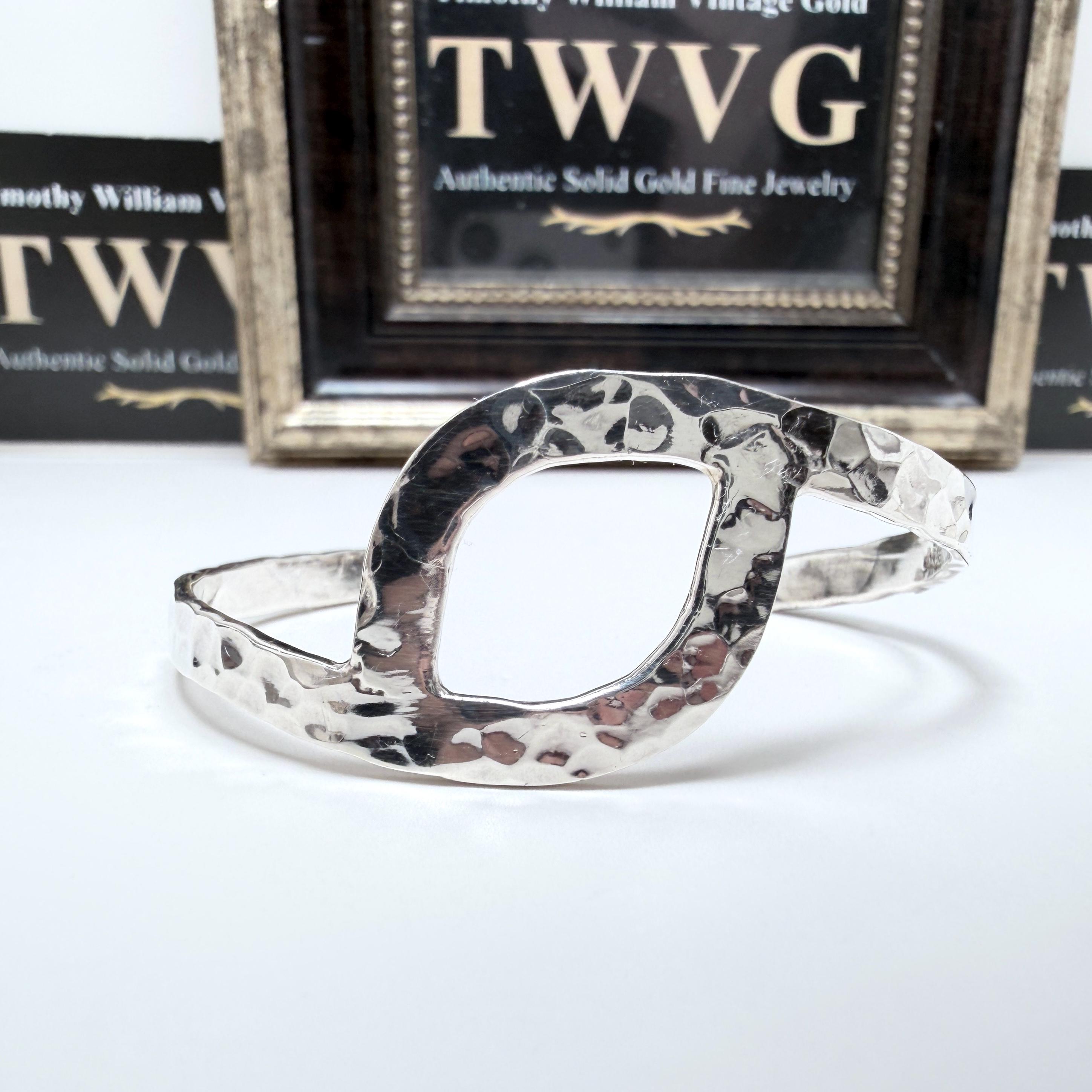 Vintage Mexican Silver Bracelet - Etsy