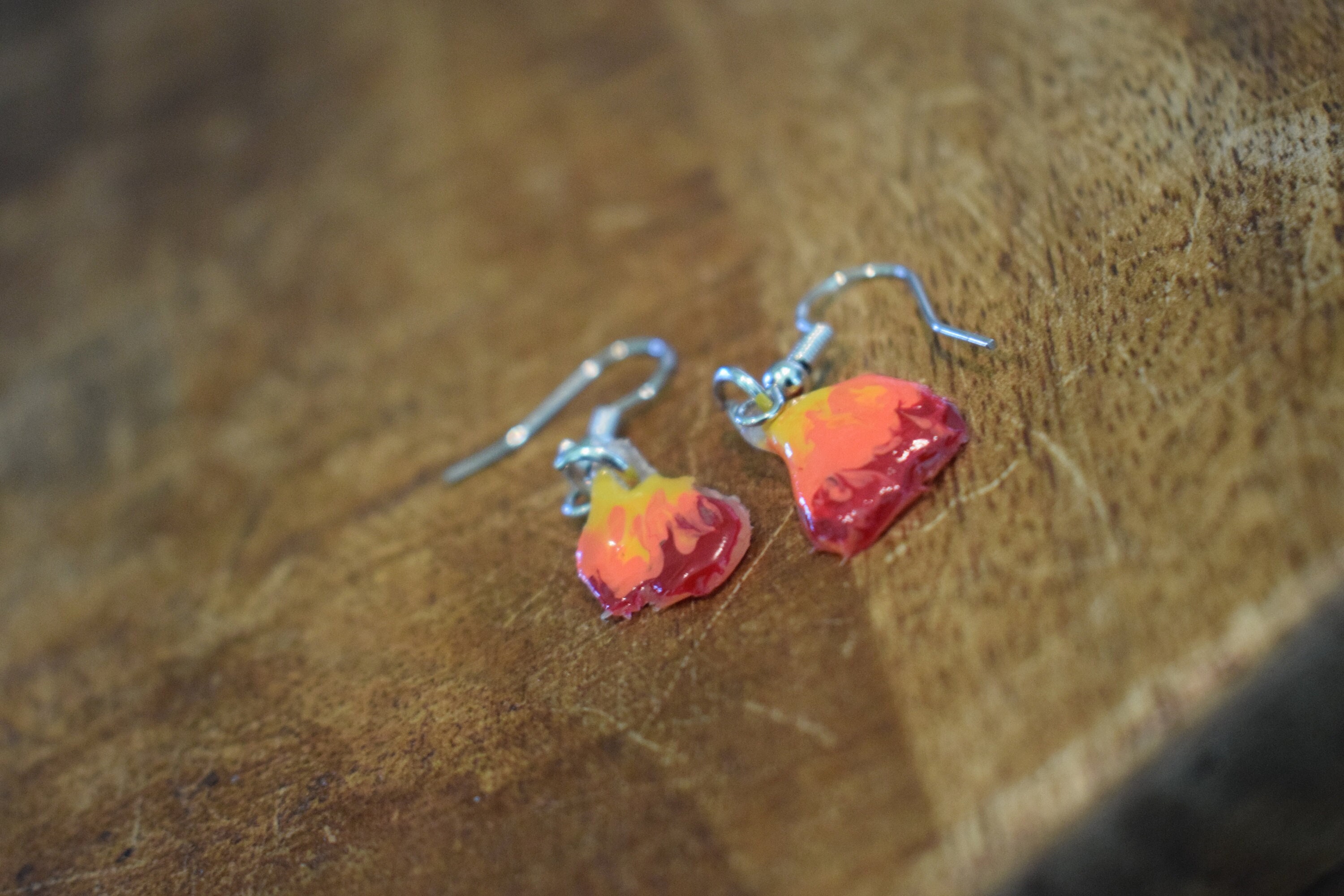 Hot glue earrings deals