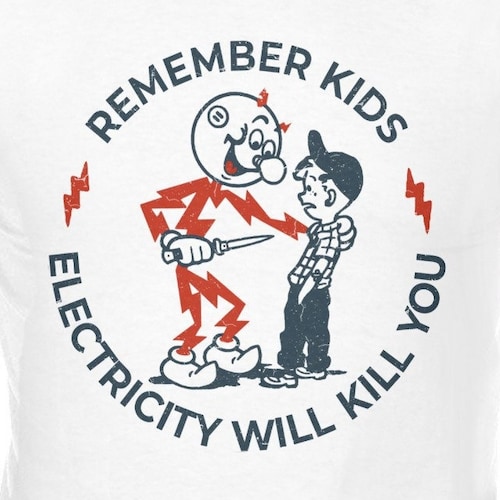 Reddy Kilowatt Electrical Mascot Retro T Shirt Etsy