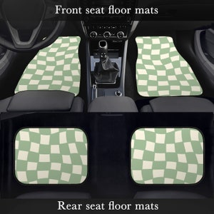 Sage Green Car Accessories, Full Set/rear/front/back/dog/car Seat
