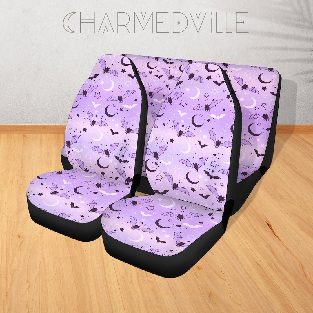 Purple Midnight Bearpaw Car Seat Covers (Set of 2) main image 1
