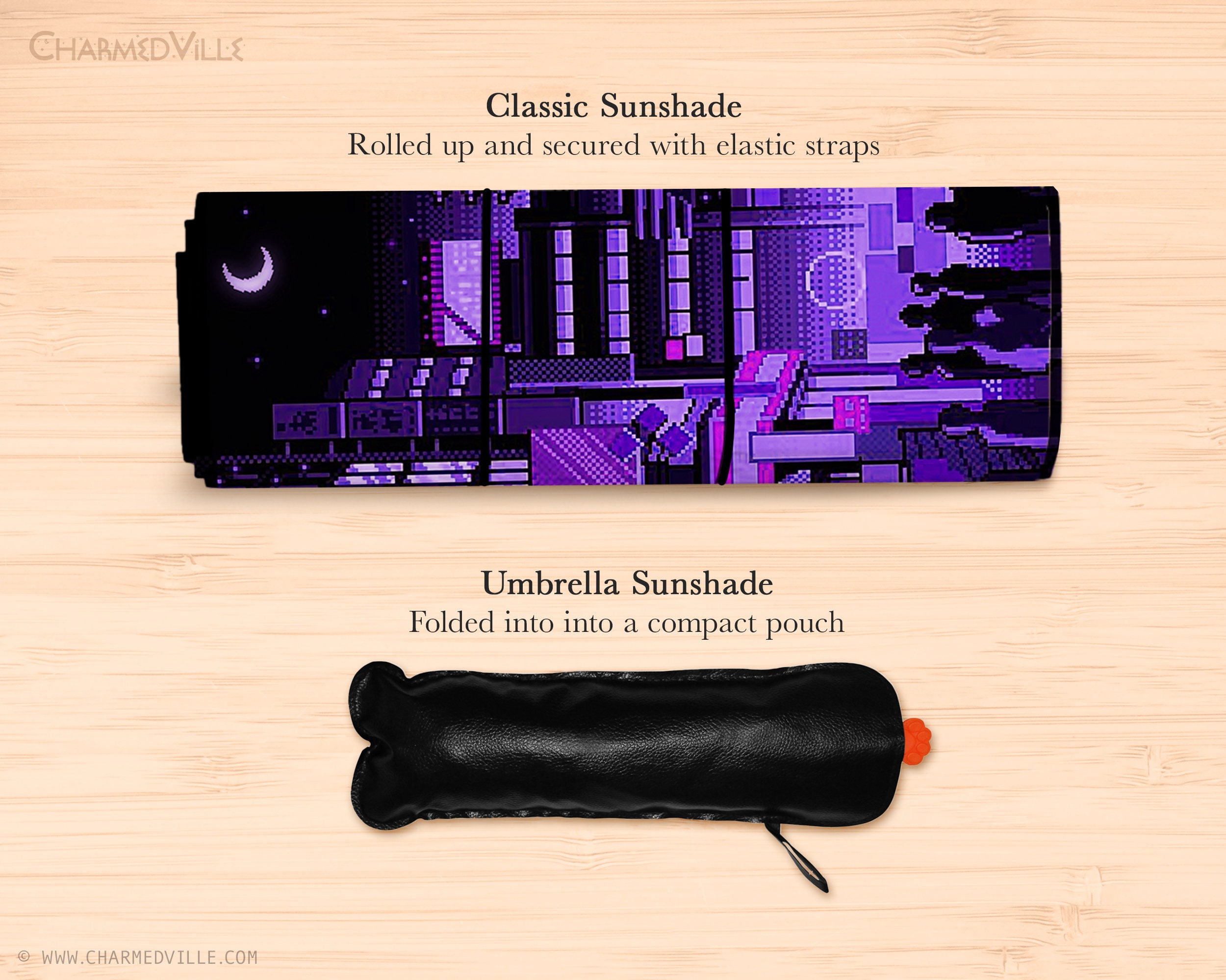 Anime Sunshade Sun Blocker for Windshield, Japanese Vaporwave Cyberpunk ...
