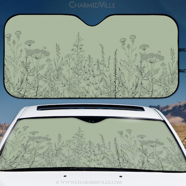 Custom Car Sun Shade Etsy