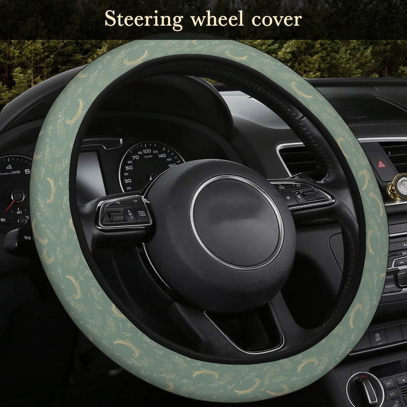 Sage Green Steering Wheel Cover Car Accessories/full Etsy