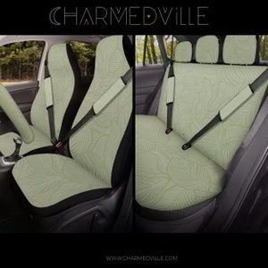 Olive green car seat cover - .de