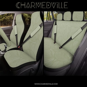 Olive green car seat cover - .de