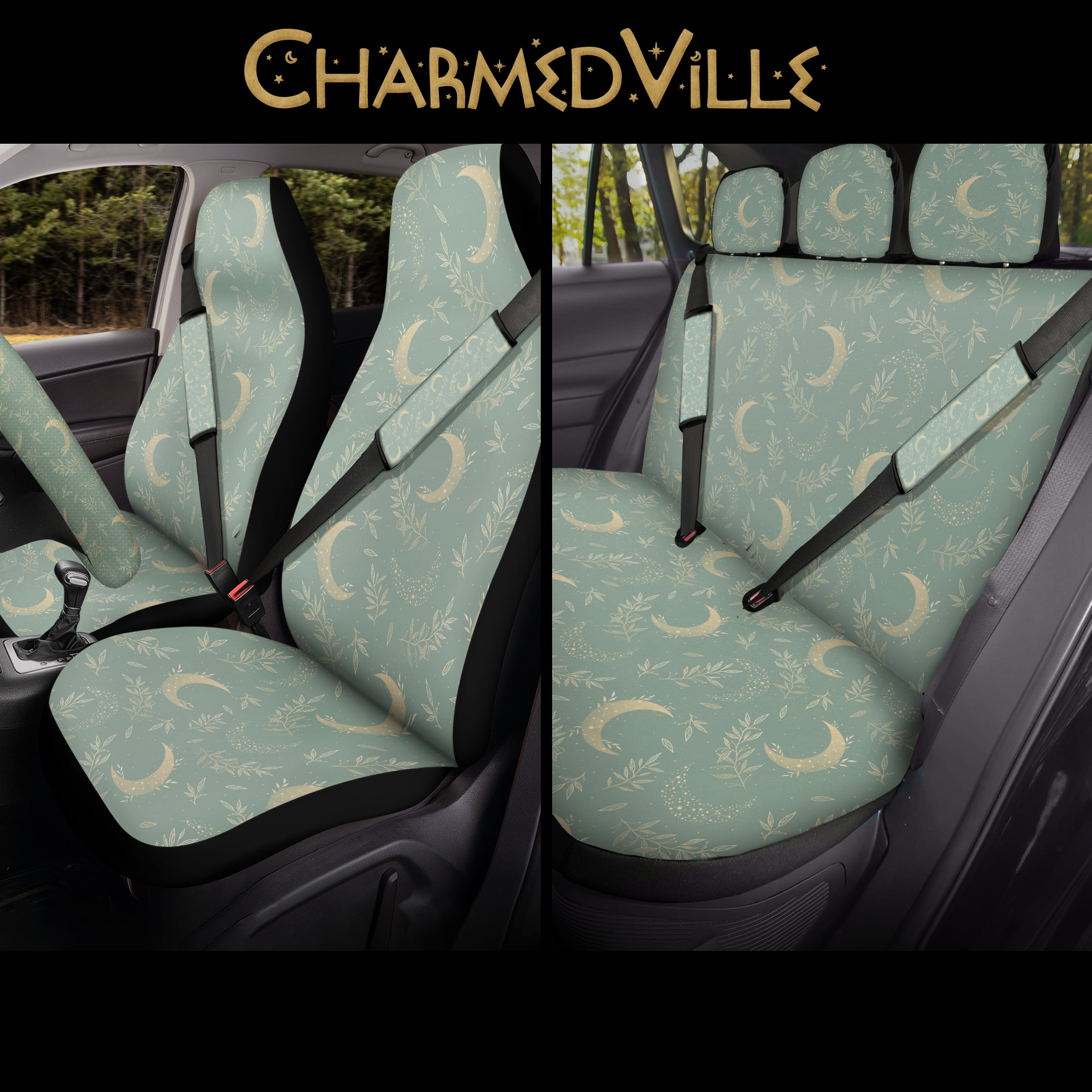 Sage Green Seat Covers for Cars, Boho Car Seat Cover, Car Accessories –  HMDesignStudioUS