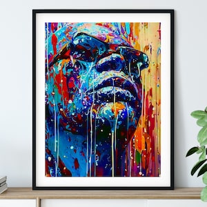 Jazz Musician Pop Art Poster: African American Museum Exhibition Print