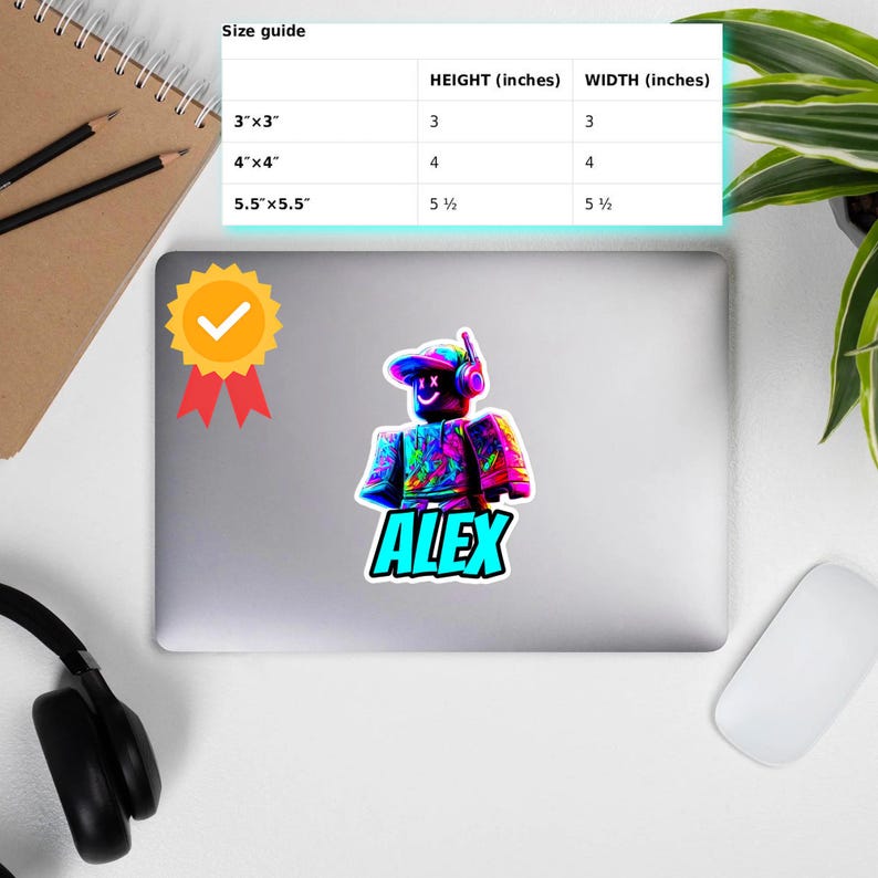 Personalized Roblox Sticker, Bubble-free stickers, Roblox Gift, Forsaken, Roblox Sticker Decal Vinyl for water bottle Lunchbox, laptop, car