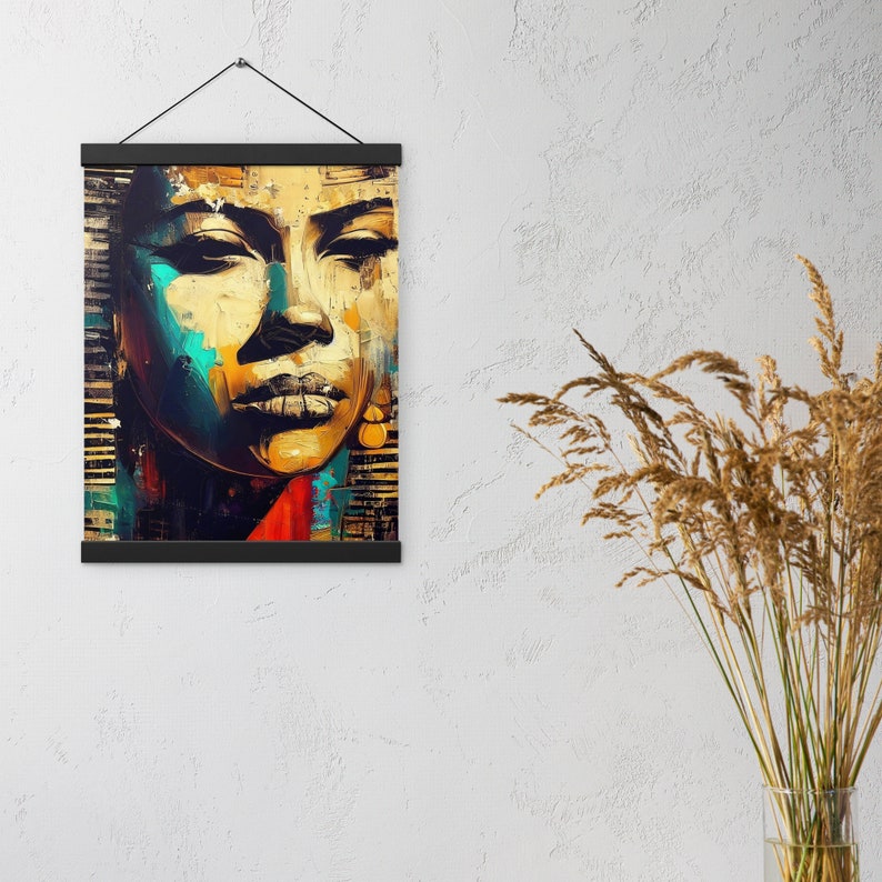 Egyptian Poster With Hangers Ready to Hang Wall Art Wall Etsy