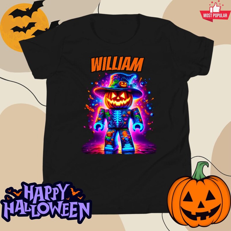 Roblox Halloween T Shirt - Etsy