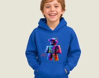 Roblox hoodie, Kids hoodie sweater, Gaming hoodie, Roblox Sweatshirt, Roblox Merch, Kids Roblox Hoodie, Children hoodie, Roblox youth hoodie