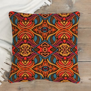 Beautiful Exotic Pillow Case - Throw Pillow Cover, Decorative Cushion Covers, Housewarming Gifts, Decor Pillow Case