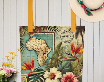 Black Girl Tote Bag, African American Tote Bag, Tote for Black Women, Melanin Magic, Melanin Queens, Black Queen, Travel bag, Afrocentric