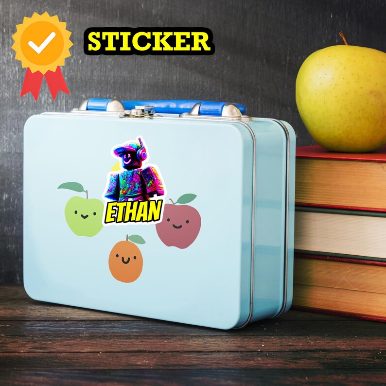 Personalized Roblox Sticker, Bubble-free stickers, Roblox Gift, Forsaken, Roblox Sticker Decal Vinyl for water bottle Lunchbox, laptop, car