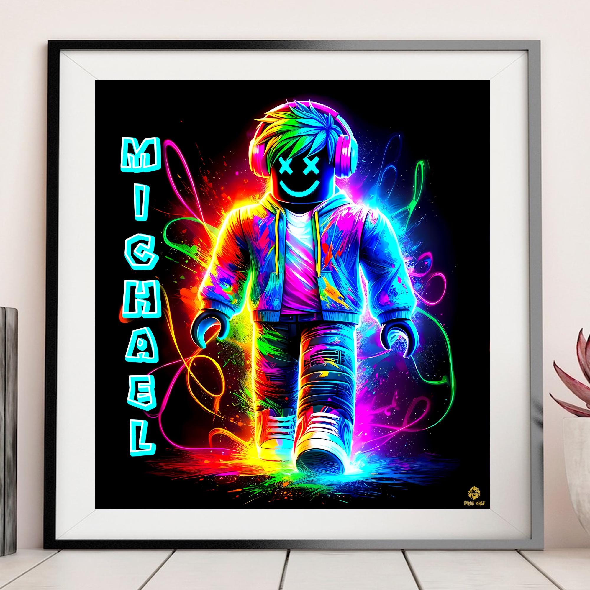 Roblox Personalized Gifts, Roblox Birthday Gifts, Roblox Party, Roblox User Avatar Gift, Custom Roblox, Forsaken, Roblox Theme Party,Roblo x