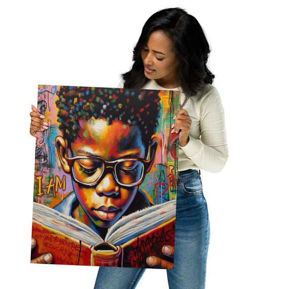 絵画 BLACK BOY Black Boy Zen – Canvas Cultures