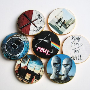 7 pièces personnalisées en chocolat Pink Floyd