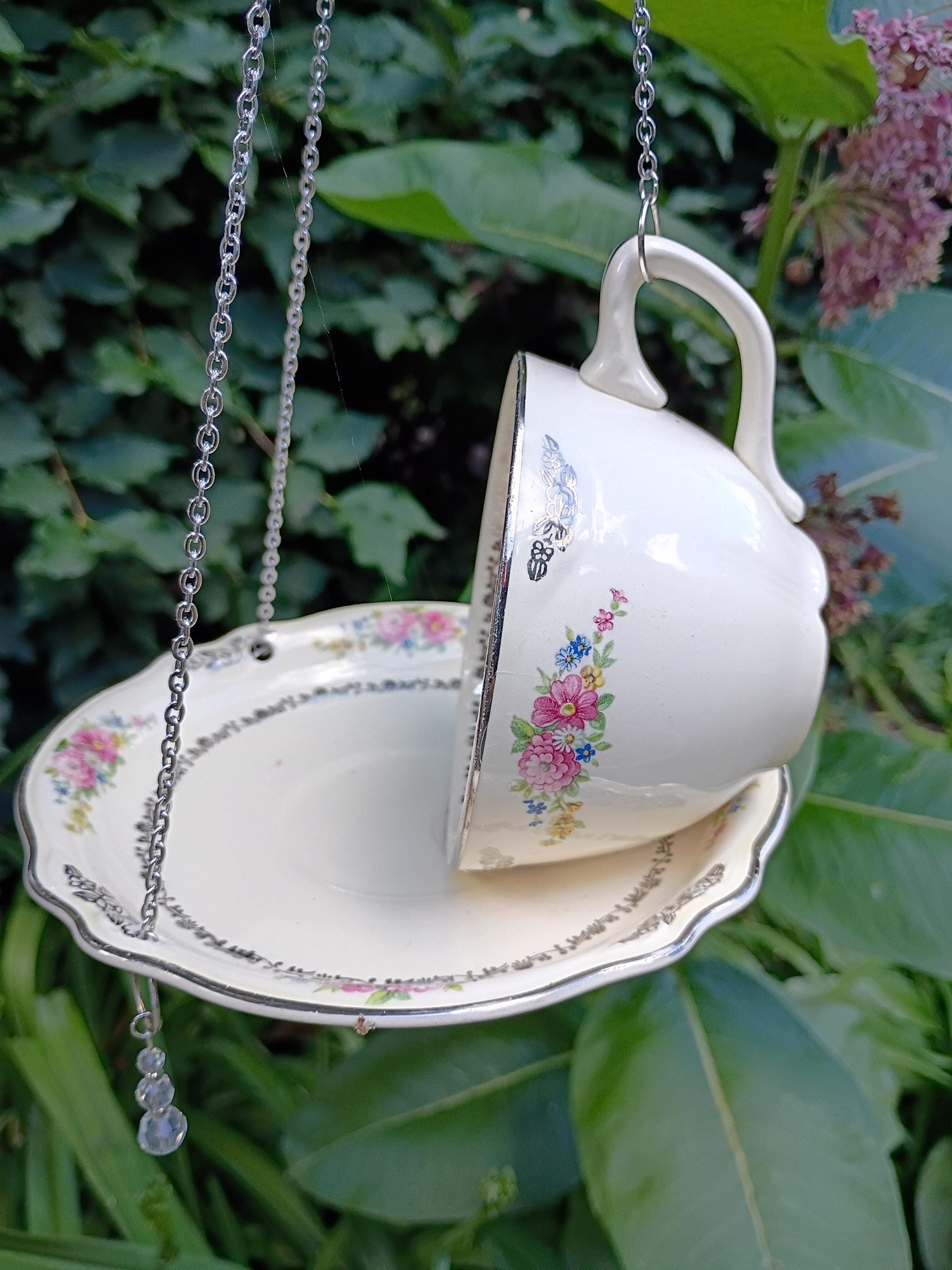 Teacup Bird Bath: Charming Garden Decor Ideas to Delight Birds