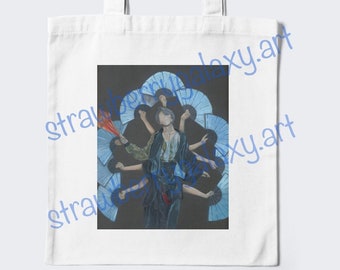 Bolsa de mano inspirada en Jimin Idol, bts Jimin, bts fan art, lápiz de colores, bolsa de mano de arte, regalo, kpop, bolsa de mano, ARMY