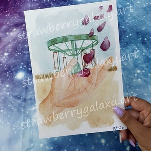 Spring Day print, BTS fanart, watercolor print, Kpop, Gift, art, ARMY, bts wall art, wall décor