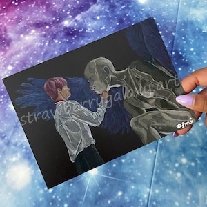 Jin Blood Sweat and Tears, BTS fanart, Buntstift Druck, Kpop, Geschenk, Kunst, ARMY, bts Wandkunst, Wanddekor