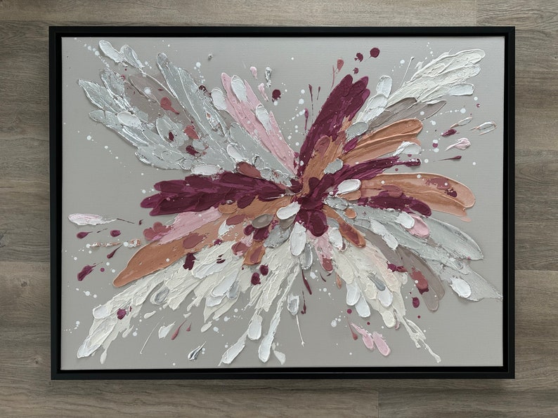 Yotree Ölgemälde – Handgemalt, 60x120 Cm, Abstrakte Wandkunst Mit Rahmen