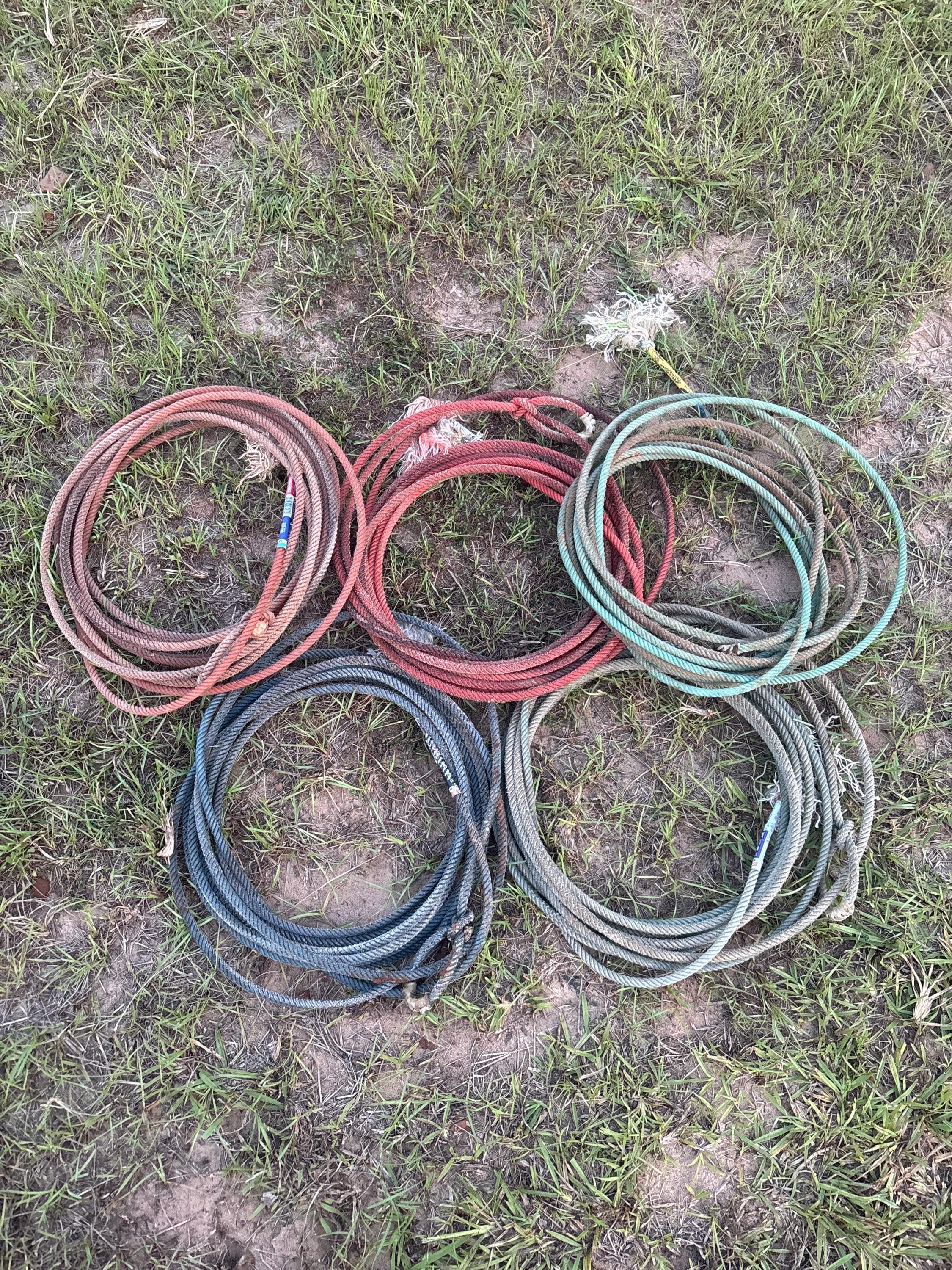 Used Ragger Rope Used Lariat Ropes (team Roping Head Ropes) - Etsy