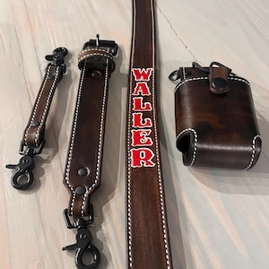 Radio strap and holder