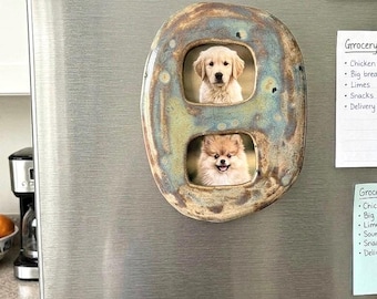 Ceramic Photo Frame Fridge magnet