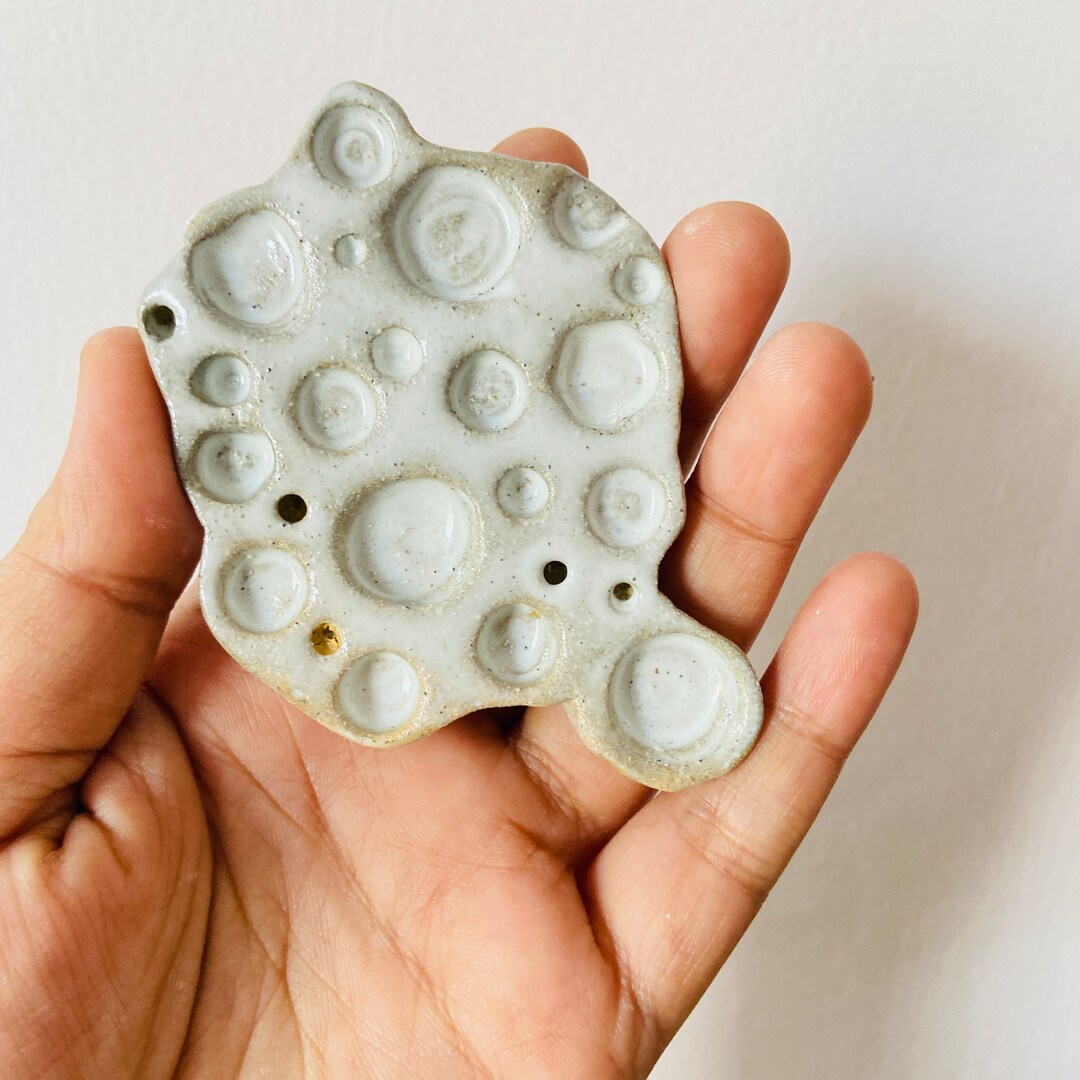 Handmade Ceramic Palette Bubble Ceramic Palette With Etsy