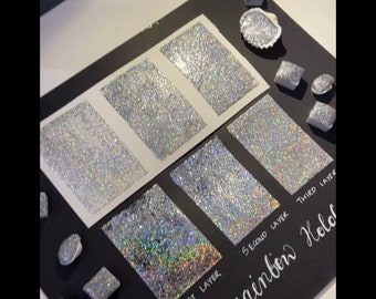 Glitter Holographic Aquarell Farbe: Holo Shimmer, Künstler Geschenk