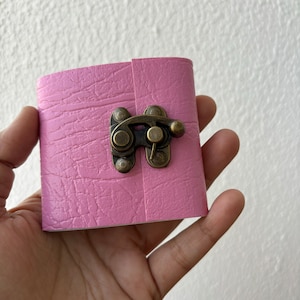 Cuaderno de bocetos pequeño, diario de artista de 7 x 7 cm, diario hecho a mano, mini cuaderno de bocetos de acuarela, regalo de artista, mini libro, cuaderno, diario de viaje