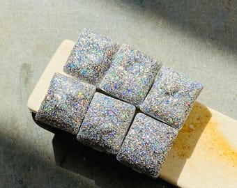 Holographic handmade paint - 1 half pan