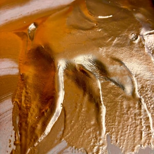 Mirror gold metallic watercolor, Chrome silver Handmade mica paint, Pigmented silver Metallic finish watercolor