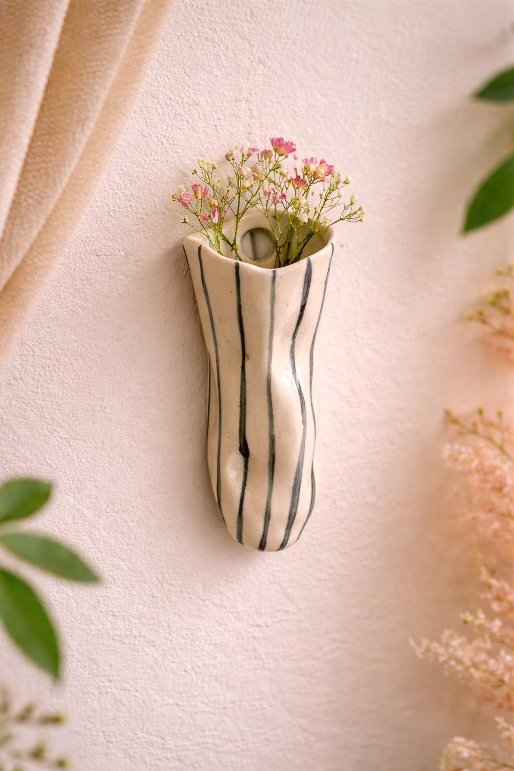 Wandvase keramik