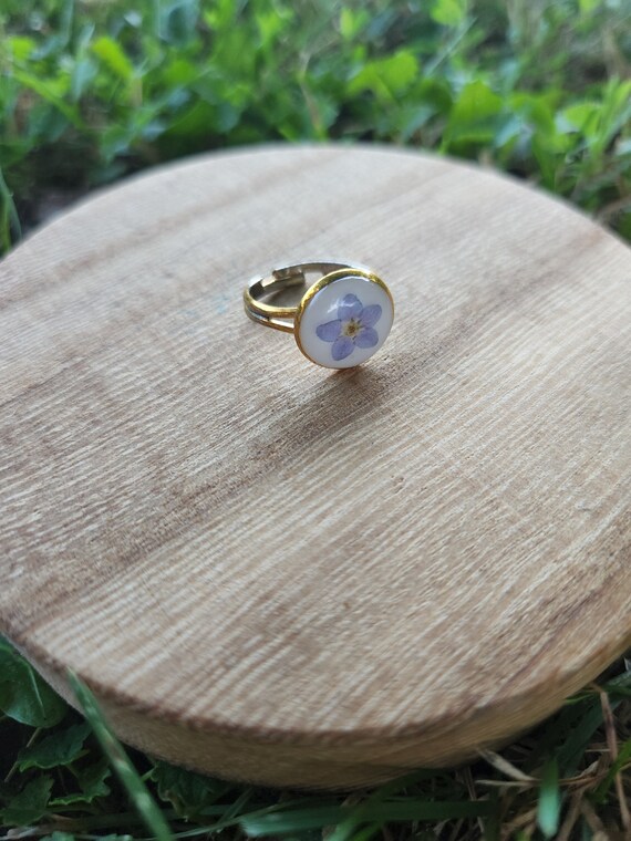 Forget me not clearance ring