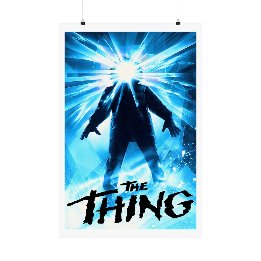 John Carpenter's the Thing 1982 Poster American S-F - Etsy
