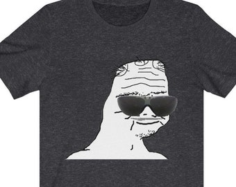 Boomer Meme Shirt. Funny, Crypto, 4chan, Wojak, Unisex, Troll, Gamer Gift.