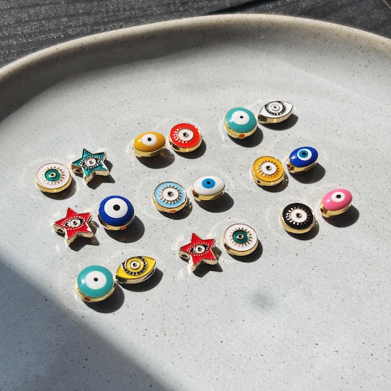 Mystery Eye Studs, Mystery Earrings, Pop art, Evil Eye Studs, Evil Eye Art, Pop art Jewelry, Mystery Jewelry, Fun Studs, Mystery Gift