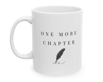 Taza blanca "Un capítulo más"
